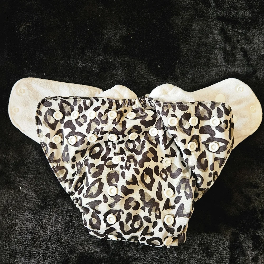 Zebra, Cow, and Giraffe Print Diaper Covers